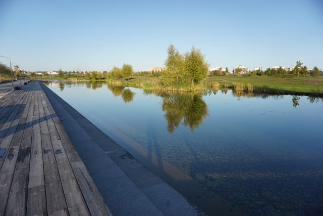 Nansen Park - Oslo - Er zijn voldoende plaatsen om te genieten van het uitzicht