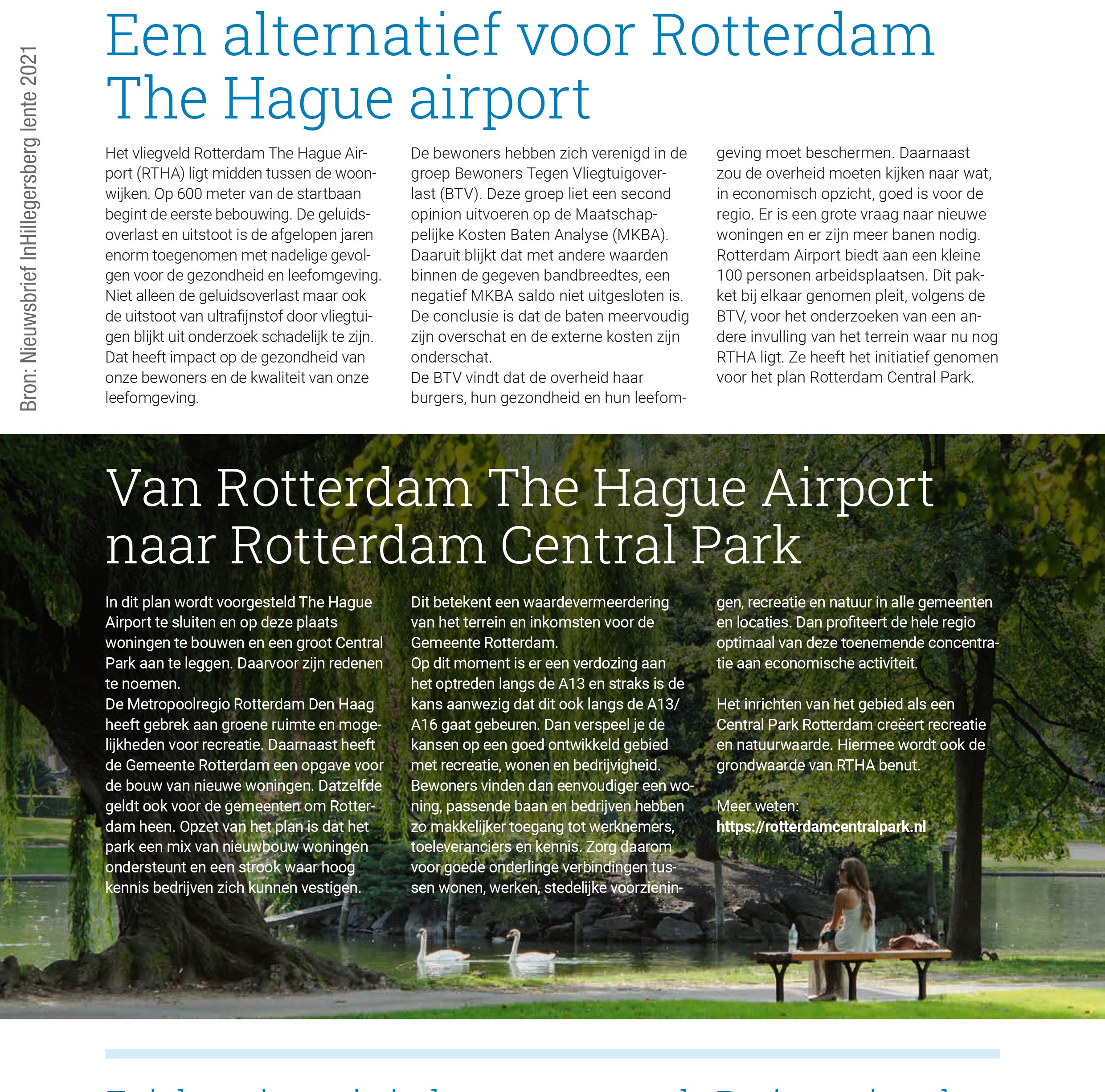 Een alternatief voor Rotterdam The Hague airport